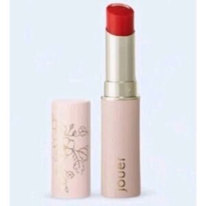 Jouer Cosmetics Lip Enhancer Shine Balm Poppy Discontinued Red Lipstick Sheer